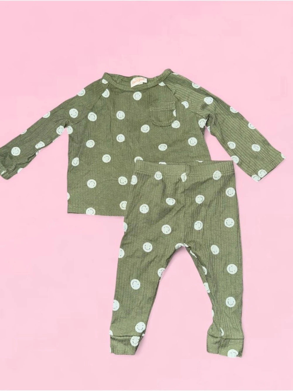 Cat & Jack Baby Polka Dot Set 0-3M Like New
